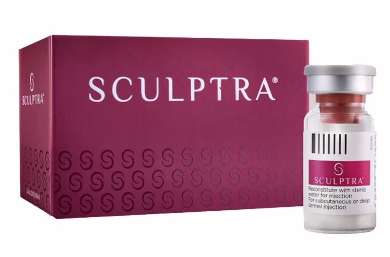Producto Sculptra en clínica estética